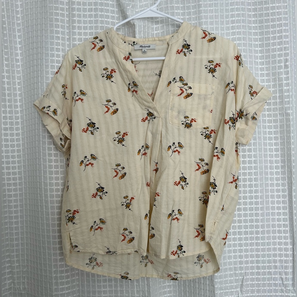 Like new Madewell floral top